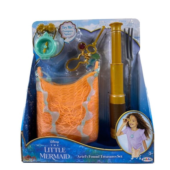 Disney The Little Mermaid Live Action Movie Ariel's Found Treasure Set - Picture 1 of 8